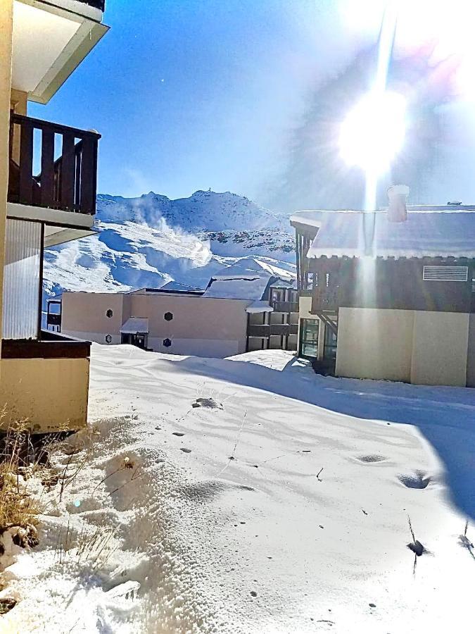 Appartement chaleureux au pied des pistes, 4 personnes, wifi Val Thorens Extérieur photo